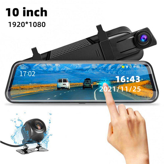 Dual Recording Rear View Mirror Dash Cam