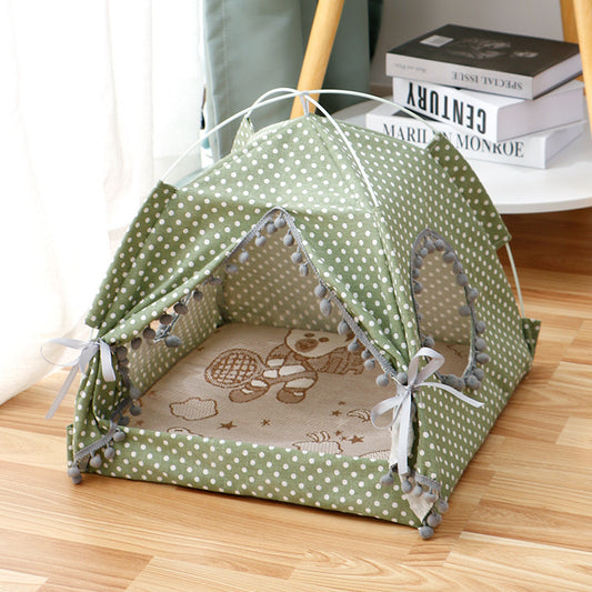 Cat Tent House Pet Bed