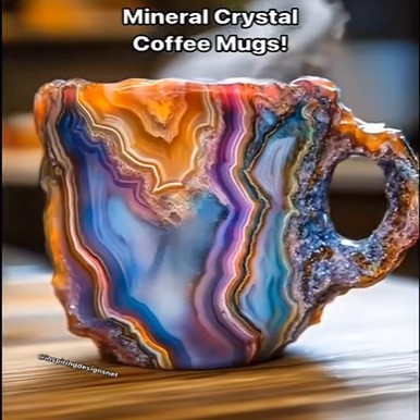 Crystal Coffee Mugs