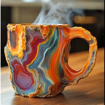 Crystal Coffee Mugs