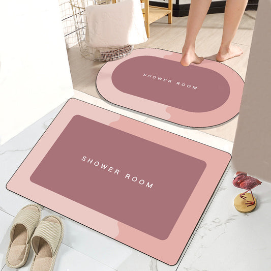 Bathroom Absorbent Non-slip Floor Mat